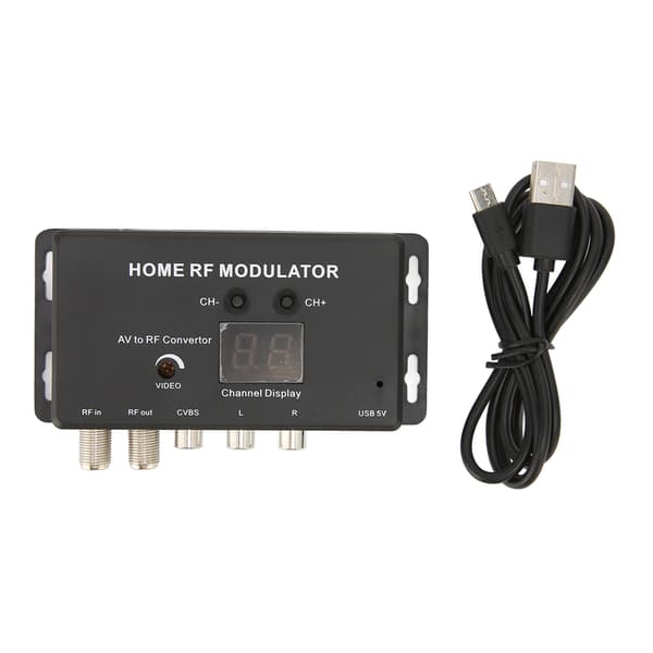M70RV TV Link Modulator understøtter PAL/NTSC professionel AV til RF-konverter til AV-kilde set-top-bokse