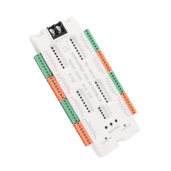 Bevægelsessensor LED Trappelys Controller Intelligent Automatisk Kaskaderende Trappe Stige Trin Lys Controller til Trappebelysning
