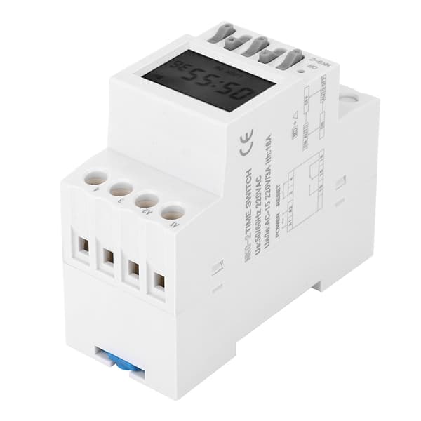 Tidskontrollbrytare Guide Rail Typ Skolfabrik Ringklocka Relä AC220V 3A
