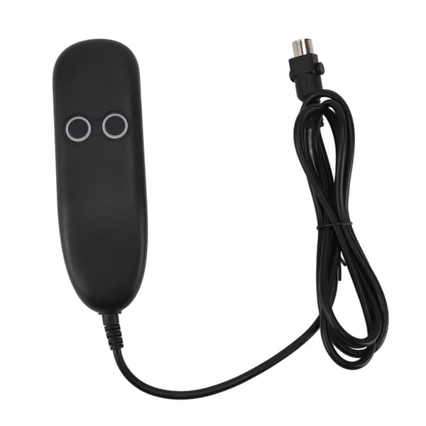 Elektrisk Soffkontroll 2 Knappar Massagesoffkontroll Fåtölj Handenhet för Hemmabio Rak 5-stift
