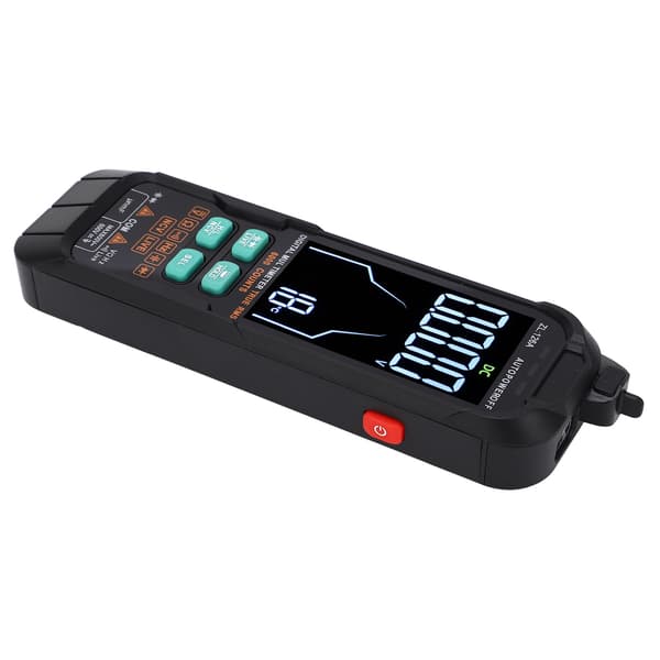 Digitalt multimeter 6000 tællinger DC AC strøm voltmeter tester kapacitans Ohm diode multimeter strømførende ledning tester værktøjer 600V