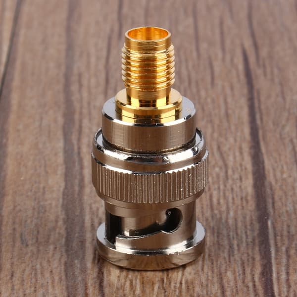 BNC Stik Han til SMA Hun Jack Adapter RF Konnektor Lige Samleled Kobling