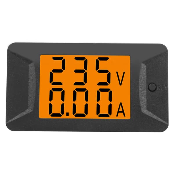 AC 40-400V 100A Dobbelt Digital Volt Amp Panelmåler, Amperemeter & Voltmeter, 110-220V, LED Display