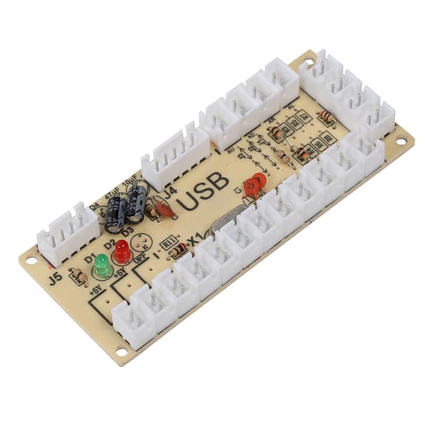 Arcade Game USB Encoder Controller med Akrylkristallfodral för Raspberry Pi och PC Mainframe822A