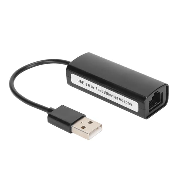 Ethernet-adapter USB til 10 100 Mbps Plug and Play kablet LAN-netværksadapter til Switch til Windows til OS X