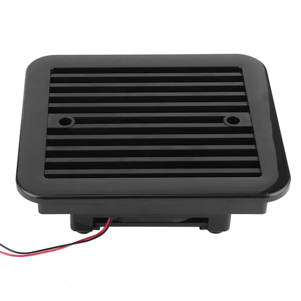 12V 4W Køleventilator med Lameller Udluftning Envejs Side Stærk Vind Udsugning Bil Styling Camper Tilbehør