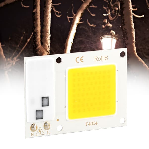 20W 220V High Power COB LED Chip Lyskilde Varm Hvid Tilbehør