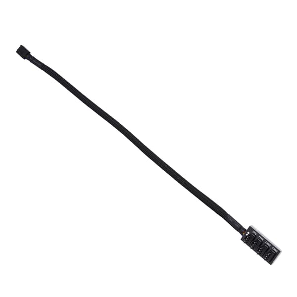 4-bens computer CPU/kabinetblæser strøm multi splitter stik kabeladapter