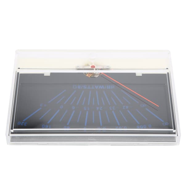 P-134-BGB-S0416 Højpræcisions VU-meter Pointer Forstærker Panel Tilbehør, Sort