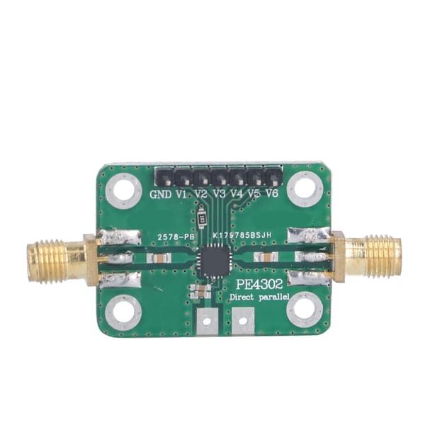 RF-dæmpningsmodul 6-bit 1MHz-4GHz digital styring, 3,3V parallel/seriel grænseflade