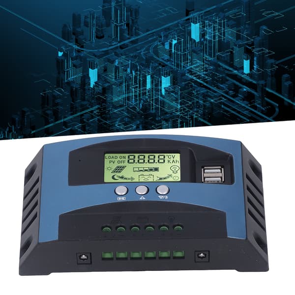 MPPT Solar Regulator 60A 12V/24V 3-faset Beskyttende Batterioplader Controller til Solpanel