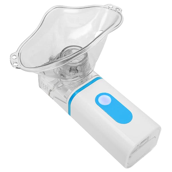 Ultralyd Bærbar Medicin Inhalator Atomizer til Børn og Voksne, Blå