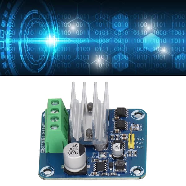 Motor Driver PWM-modul Enkelkanals hastighetsregulator för smart bilrobot