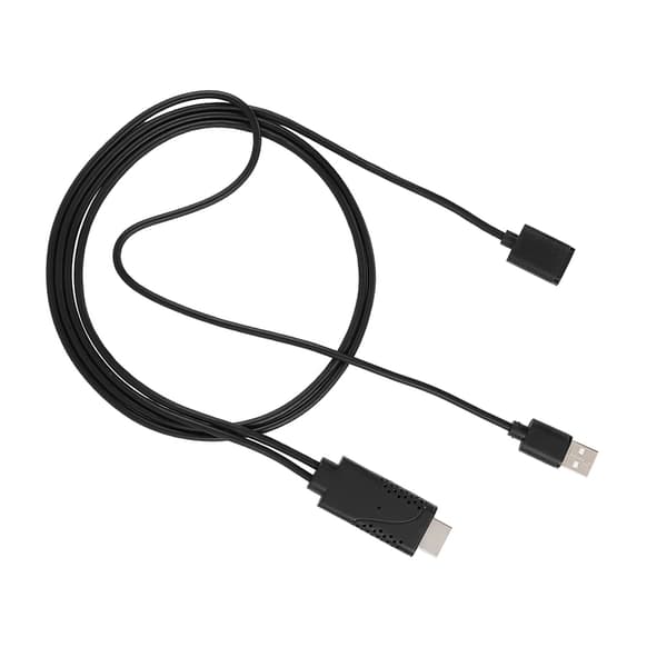 2 i 1 1080P USB hun til HDMI han HDTV adapterkabel til iPhone Android