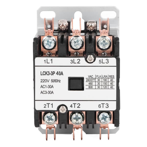 Aircondition-kontaktor VVS-kontaktor 40A 3P til strømstyring 220V