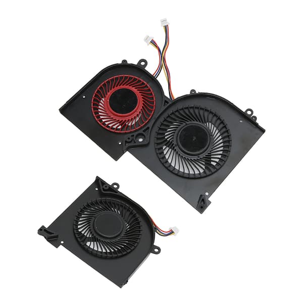 CPU GPU køleventilator 4-benet god varmeafledning bærbar køleventilator til MSI Gs65 MS 16Q2 til 16q2 Cpu Cw til 16q2 Gpu Cw CPU+GPU
