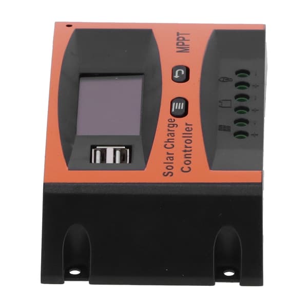 MPPT Solar Charge Controller 12V/24V 20A Regulator med Dobbelt USB-port til Batteri Solcellepanel