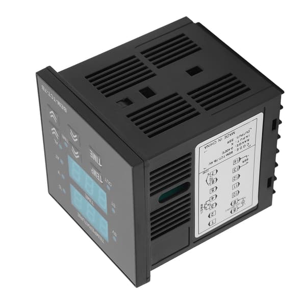 BERM Digital Värmepress Termostat Temperaturregulator, 100-240V, Integrerad Display