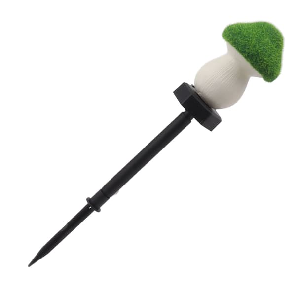 Champignon Solcellelampe Have Udendørs Lys Flocking Landskabsdekoration Jordfast Omgivelsesbelysning