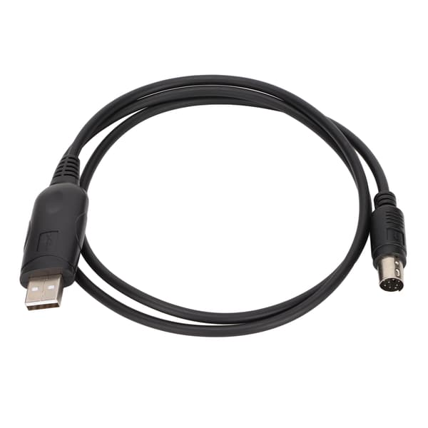 Skrivefrekvenskabel 8-bens Mini DIN-stik Stabilt USB-programmeringskabel til FT‑100D FT‑817 FT‑857 FT‑897 CT‑62