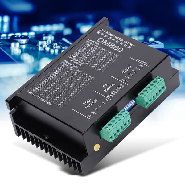 DM860 Stepper Motor Driver 2-faset 4.2A CNC-controller PUL/DIR