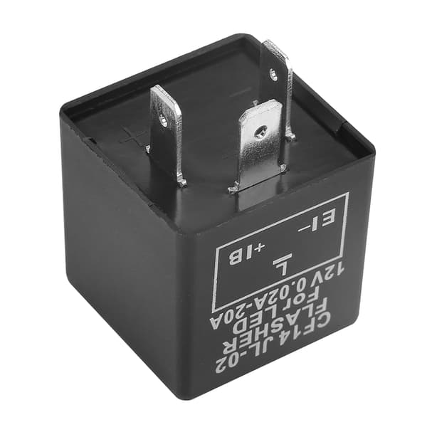 CF14 JL-02 3-benet LED-blinkrelæ til blinklys Hyper Flash Fix 12V