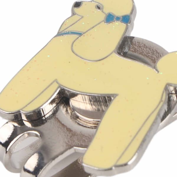 Holdbar golfhatteclips i rustfrit stål med magnetisk boldmarkørtilbehør Hund