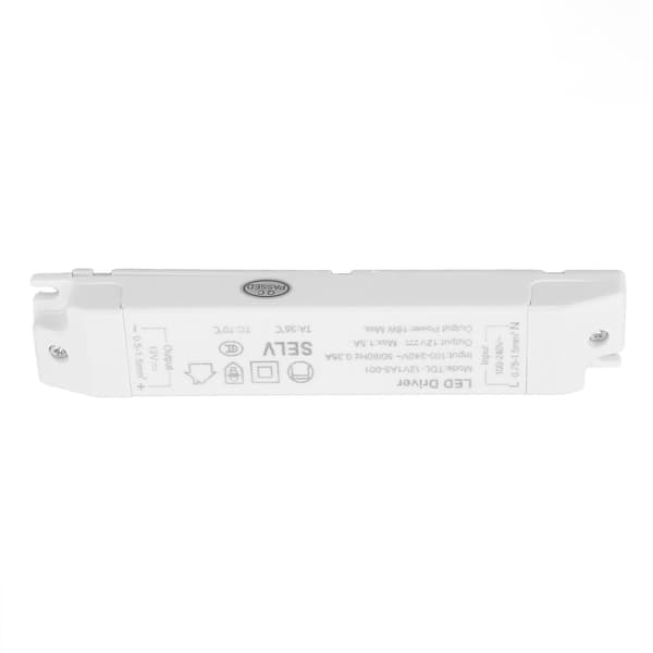 18W LED Transformer Driver DC12V 1.5A ABS Multi-beskyttelse LED Strømforsyning til Hjem AC100-240V