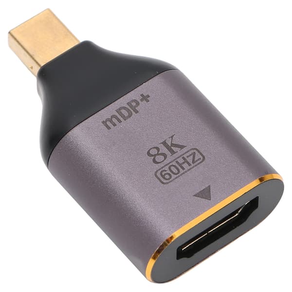HD Multimedia Interface Adapter 8K ved 60Hz HD Video HD Multimedia Interface Konverter til arbejde HD Multimedia Interface hun til MiniDP han 8K Adapt