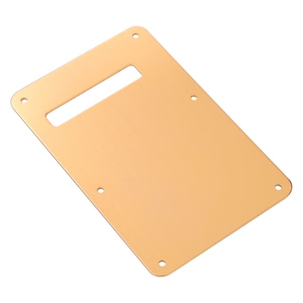 Plektrumskydd Tremolo Cavity Cover Bakplatta för ST Style Elgitarr (Guld)