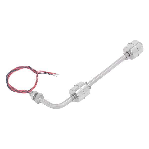 Vandstandssensor Rustfrit Stål Flydekontakt til Poolpumpe Akvarium Dam AC DC 0~110V Længde 200mm