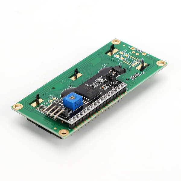 LCD-moduuli 1602 LCD-näyttö sovitinkortilla IIC/I2C/liitäntä sininen näyttö