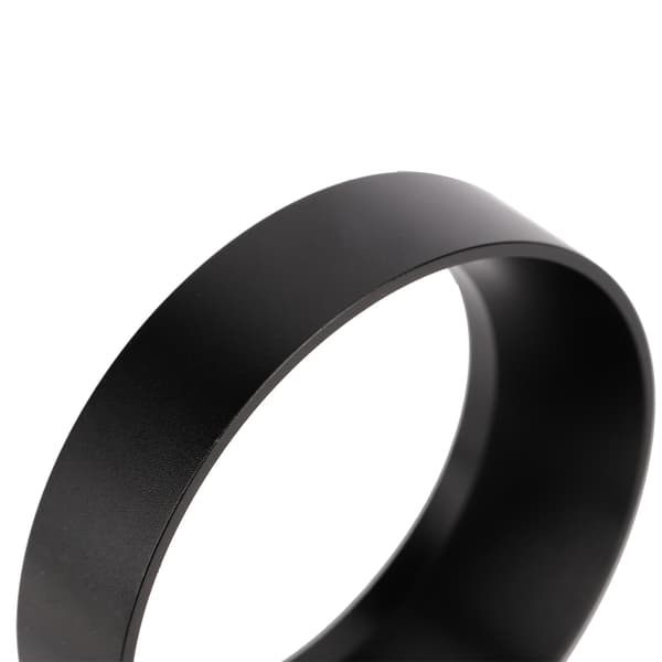 53 mm magnetisk kaffedoseringstratt svart espressotillbehörsbyte