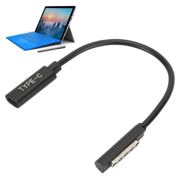 Adapterkabel Överföring Typ C PD Snabbladdning för Microsoft Surface 1/2 / RT Dator Telefon Verktyg