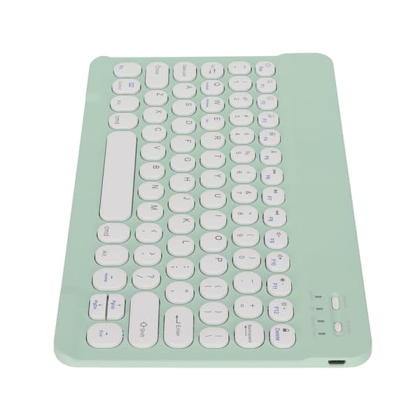 Trådløst tastatur Stabil forbindelse Mobiltelefon Tablet Laptop Tilbehør til IOS til Android til WindowsGrøn