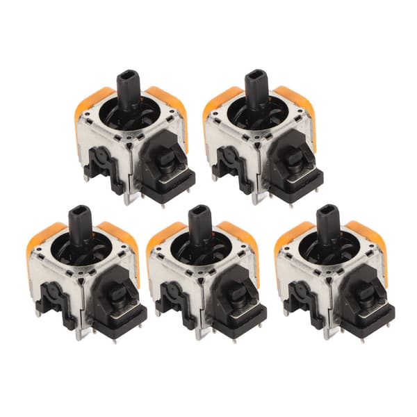 5 stk. analoge 3D-joysticks til PS5-controller 3D analog joystick-udskiftningsdel reparationssæt