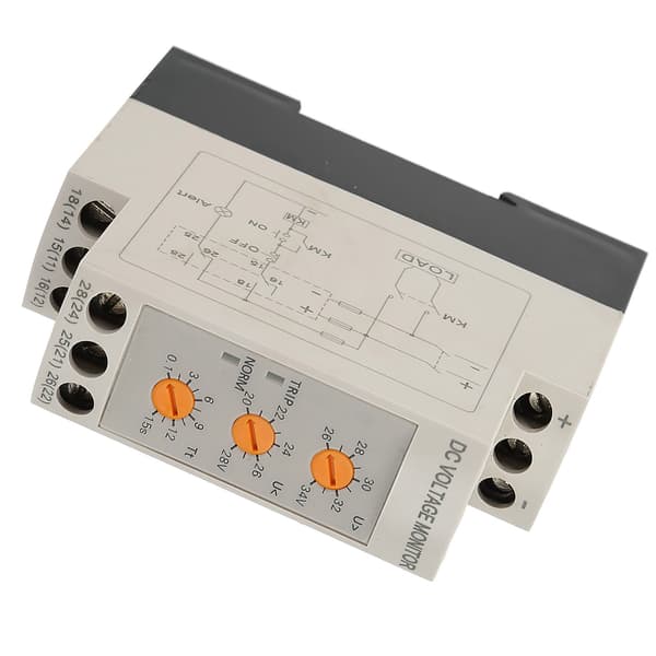 24V DC Over/Under Spændingsbeskyttelsesrelæ, DVRD, 1 stk.