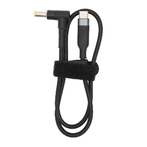 Bærbar opladerkabel DC strømstik konverterkabel TypeC PD opladerkabel (0,5m)