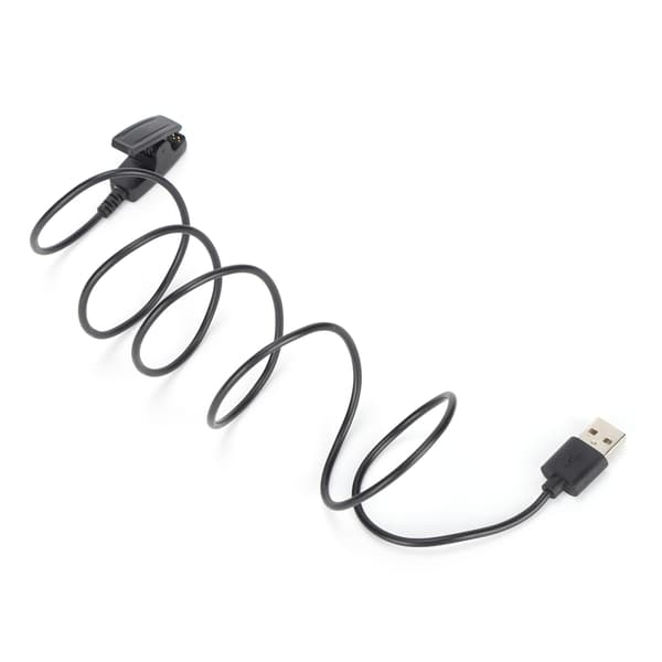 Klockladdare Bärbar Säkerhetsklocka Datakabel Laddningsklämma för Garmin Lily/Forerunner35/Approach S20