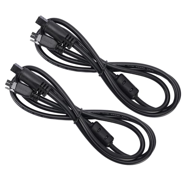 2PCS 4Pin AMS Lite förlängningskabel, magnetisk ringfilter, för Bambu Lab A1 & A1 Mini 3D-skrivare