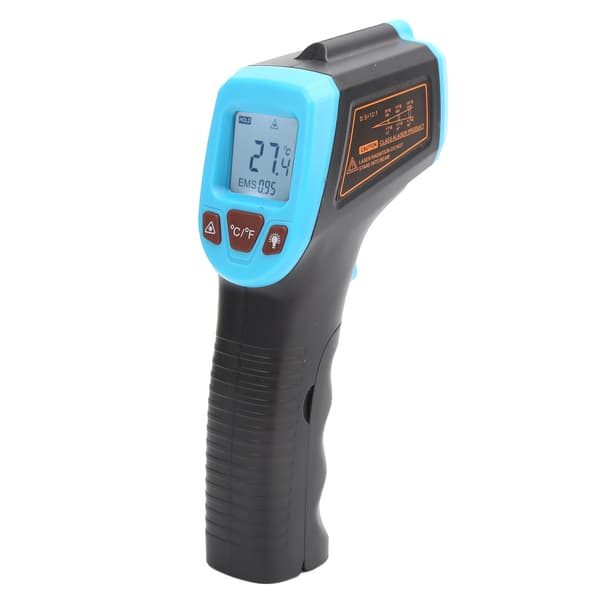 Temperaturmålepistol Infrarød med LCD-display Industriel Termometer GM320SBlue