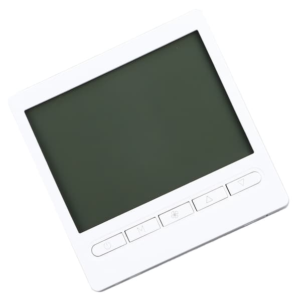 Digital termostat PC ABS-hölje Knappkontroll NTC-sensor LCD-display Hotelltermostat för luftkonditionering