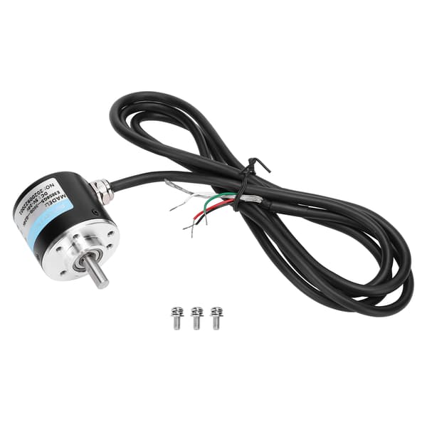 AB 2-faset inkremental encoder 5-24V DC solid aksel, 360P/R roterende sensor til industriel automation