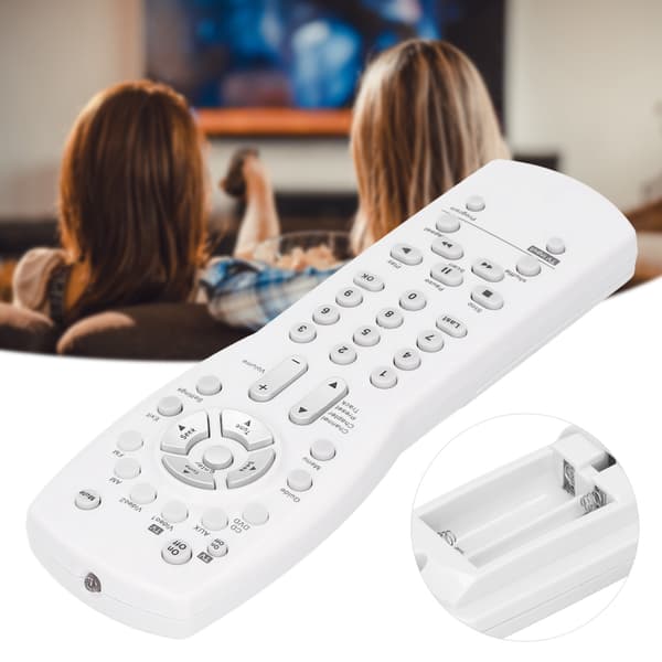 TV/ DVD/ VCR/ AUX/ Audio/ Video Media Center System Controller til AV 3‑2‑1 Series Hvid