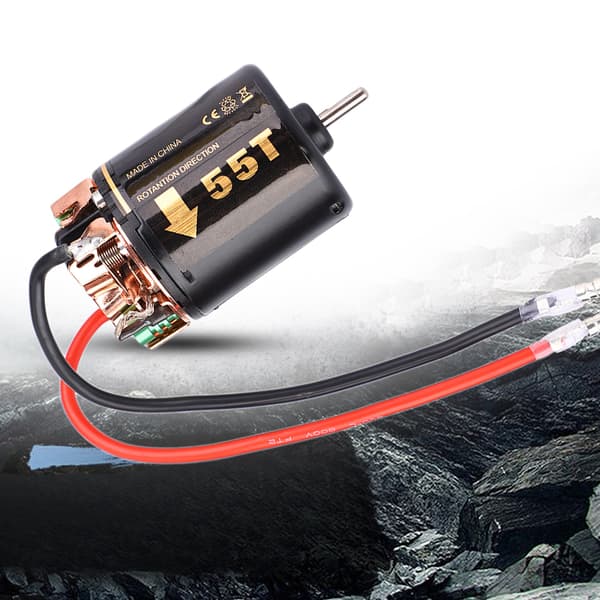 55T Universal RC Modelbil 540 Børsteløs Motor til Store Lastbiler/Klatrebilsmodel