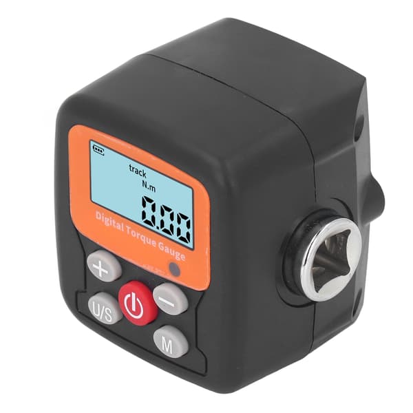 Digital momentnøgleadapter 4-135Nm 3/8\" drev, baggrundsbelyst LCD-display