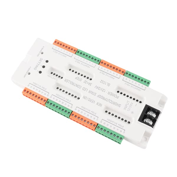 Bevægelsessensor LED Trappelys Controller Intelligent Automatisk Kaskaderende Trappe Stige Trin Lys Controller til Trappebelysning