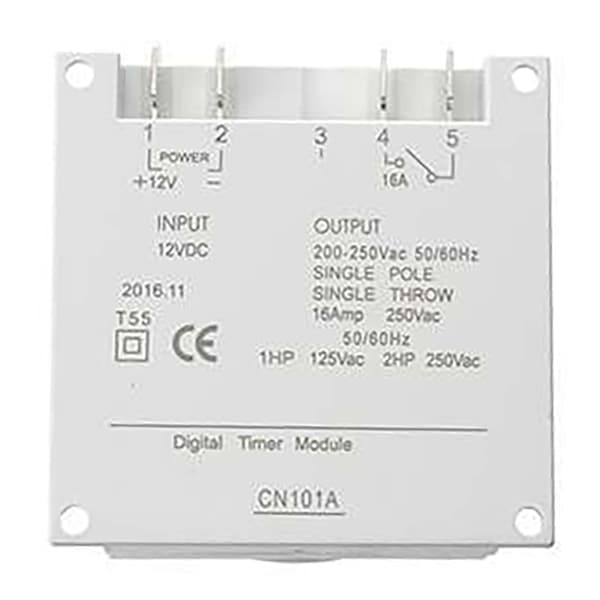 Digital Timer Mikrocomputer Tidsstyringskontakt LCD-skærm CN101A DC12V 4 Kabler