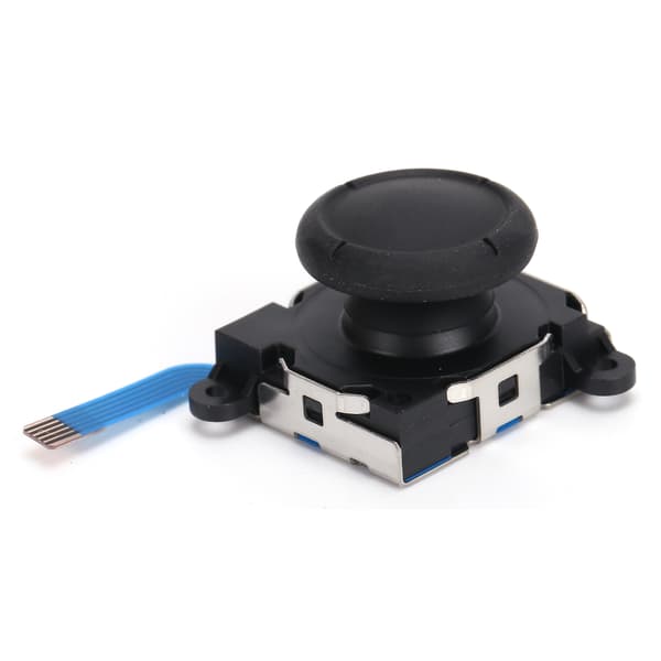 Analog joystick-tumspaksknappsmodulersättning för Switch Joycon/Lite-kontroll Svart