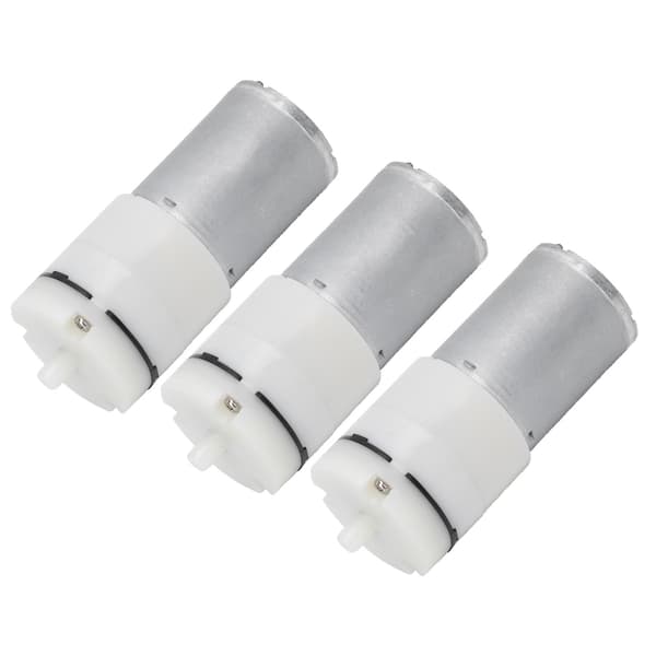 3 st mini membranpump DC 6V luftvattenvakuummotor för akvarium VN2702PM